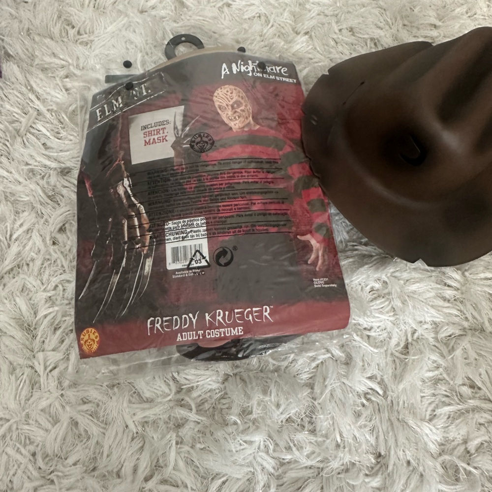 Adult XL Nightmare on Elm Street Costume